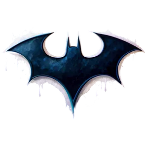 Batman Logo Watercolor Png 05042024 PNG Image