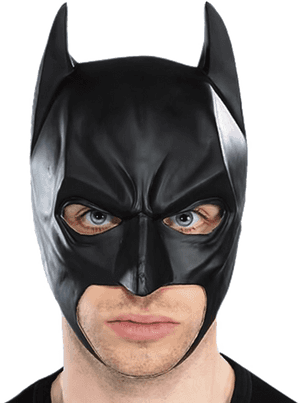 Batman Mask Png Transparent Image - Batman Face With Mask, Png Download PNG image with transparent background