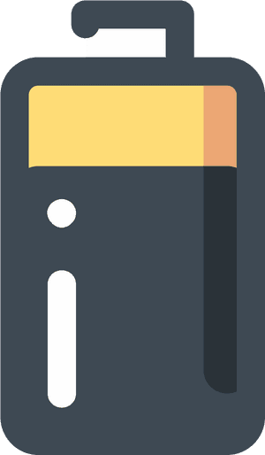 Android Battery Icon Png - Battery Icon Png, Transparent Png PNG image with transparent background