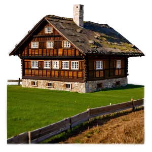 Bayern Countryside Cottage Png Obq57 PNG Image