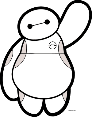 Baymax Hello Png Clipart - Baymax Clipart, Transparent Png PNG image with transparent background