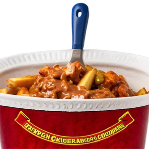 Bbq Chicken Poutine Feast Png 98 PNG Image