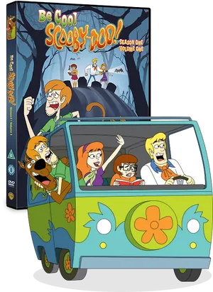 Be Cool Scooby Doo Season One Volume One D V D Cover PNG Image