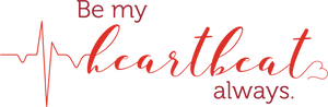 Be My Heartbeat Always Graphic PNG Image