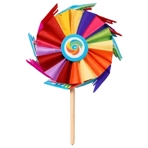 Beach Day Pinwheel Png 06282024 PNG Image