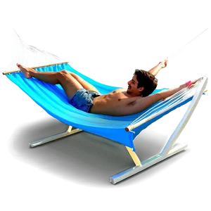 Beach Hammock Relaxation Png Xpi26 PNG Image