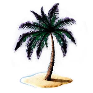 Beach Palms Silhouette Png 48 PNG Image