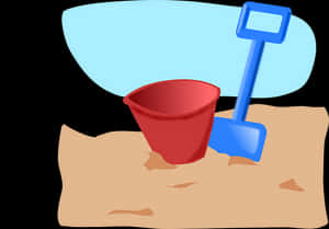 Beach Sandbox Toys PNG image with transparent background