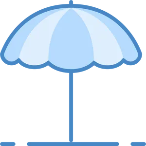 Beach Umbrella Icon PNG Image