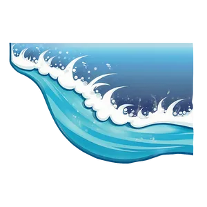 Beach Wave Emoji Png Seu87 PNG Image