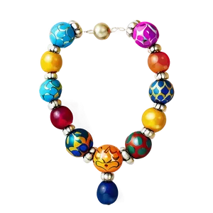 Beads With Patterns Png 29 PNG Image