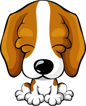 Beagle Clipart Pup - Dog Beagle Cute Cartoon, HD Png Download PNG image with transparent background