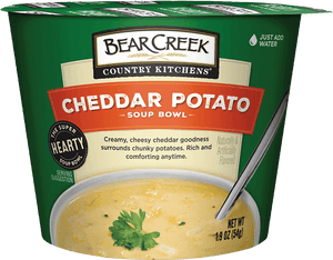 Image Of Cheddar Potato Soup Bowl - Bear Creek Soup, HD Png Download PNG image with transparent background