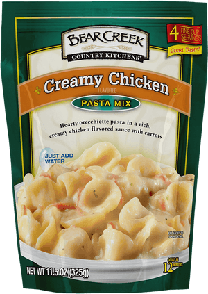 Image Of Creamy Chicken Pasta Mix - Bear Creek Pasta, HD Png Download PNG image with transparent background