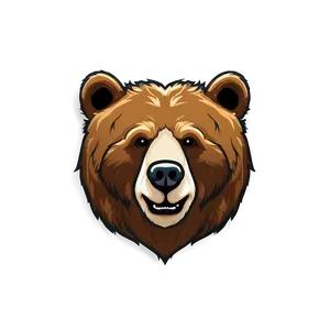 Bear Face Sketch Png Mnb PNG Image