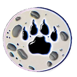 Bear Paw And Moon Png Ghw PNG Image