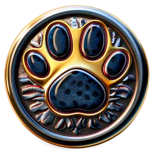 Bear Paw Badge Png Ugd95 PNG Image