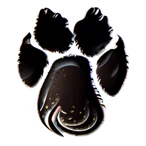 Bear Paw Silhouette Png Vmw PNG Image