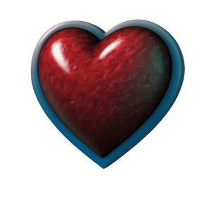 Beating Heart Emoji PNG oau PNG image with transparent background