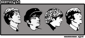 Beatles 64 - Illustration, HD Png Download PNG image with transparent background