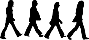 Beatles Abbey Road Vector, HD Png Download PNG image with transparent background