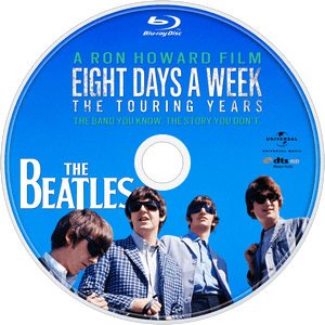 Beatles Eight Days A Week Blu Ray, HD Png Download PNG image with transparent background