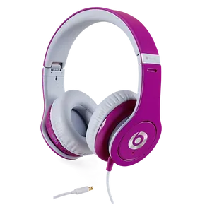 Beats Headphones Purple Png Ckn PNG Image