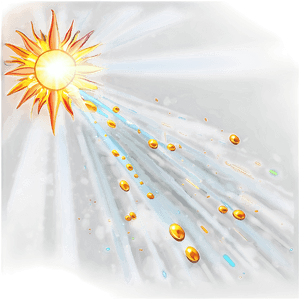 Beautiful Sun Rays PNG mjo55 PNG