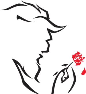 Beauty And The Beast - Beauty And The Beast Design, HD Png Download PNG image with transparent background