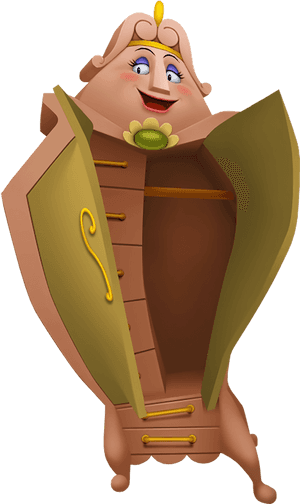 Beauty And The Beast Characters Png - Beauty And The Beast Characters Wardrobe, Transparent Png PNG image with transparent background