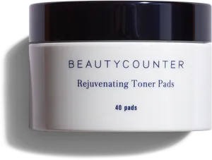 Beautycounter Rejuvenating Toner Pads Container PNG Image