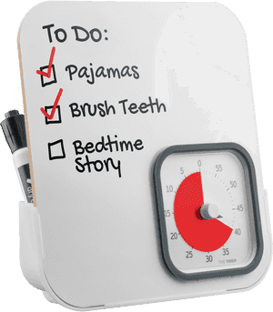 Time Timer® Mod Dry Erase Board - Time Timer Dry Erase Board, HD Png Download PNG