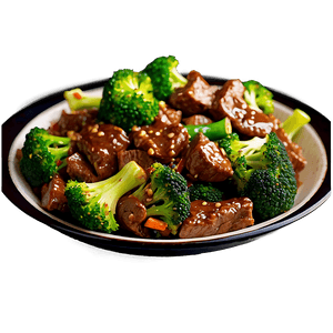 Beef and Broccoli Stir-Fry PNG xrq PNG with transparent background