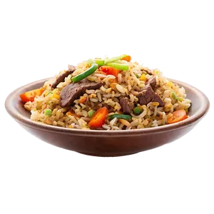 Beef Fried Rice Png Hne37 PNG Image