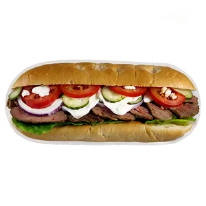 Beef Gyro Sandwich Png 75 PNG Image