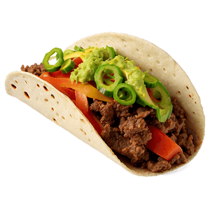 Beef Taco PNG qpb PNG with transparent background