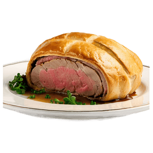 Beef Wellington Dish PNG 24 PNG with transparent background