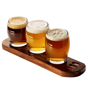 Beer Flight Sampler PNG 05032024 PNG image with transparent background