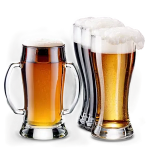 Beer Glass With Bar Background Png Pbe69 PNG Image