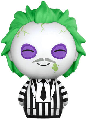 Beetlejuice Dorbz Vinyl Figure PNG image with transparent background
