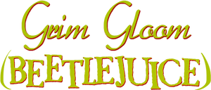 Grim Gloom Beetlejuice Logo - Beetlejuice PNG image with transparent background