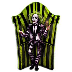 Beetlejuice Illustration PNG 05232024 PNG image with transparent background
