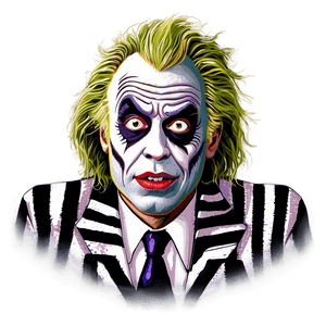 Beetlejuice Illustration PNG syd26 PNG image with transparent background
