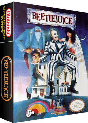 Beetlejuice - Beetlejuice Video Game Nes PNG image with transparent background