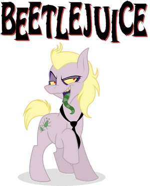 My Little Pony Beetlejuice - Beetlejuice My Little Pony PNG image with transparent background