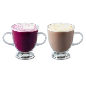 Beetroot Latte Vibrant Png 06132024 PNG Image