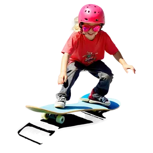 Beginner Skateboarding Png Dhr PNG Image