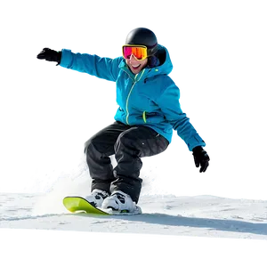 Beginner Snowboarding Png 64 PNG Image