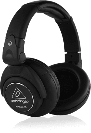 Behringer H P X6000 Professional D J Headphones PNG