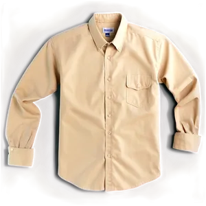 Beige Blank Shirt Png Erw PNG Image